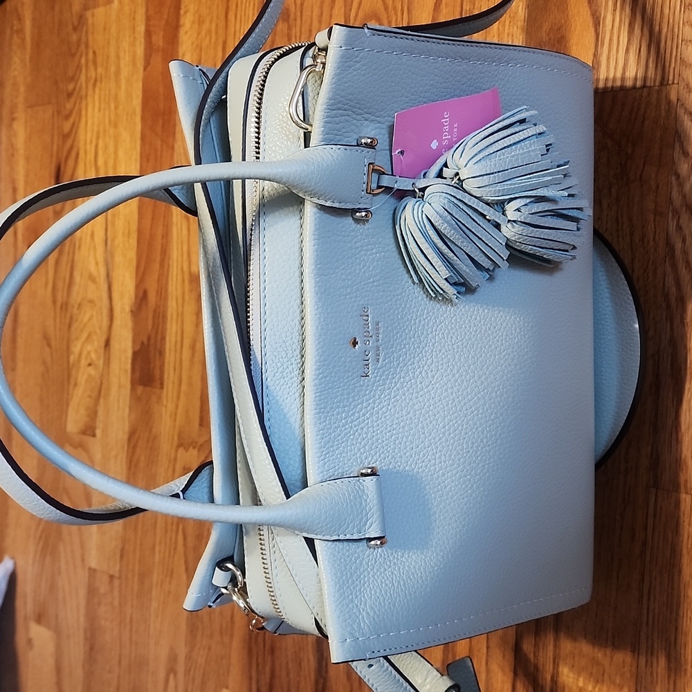 NWT Kate Spade New York Palmer Drive Maryam Satchel in Light Pistachio